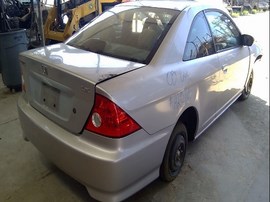 2005 HONDA CIVIC, SILVER, LX, 1.7L, AT,   A25165
